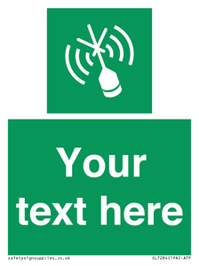 Custom sign safe condition Emergency position beacon